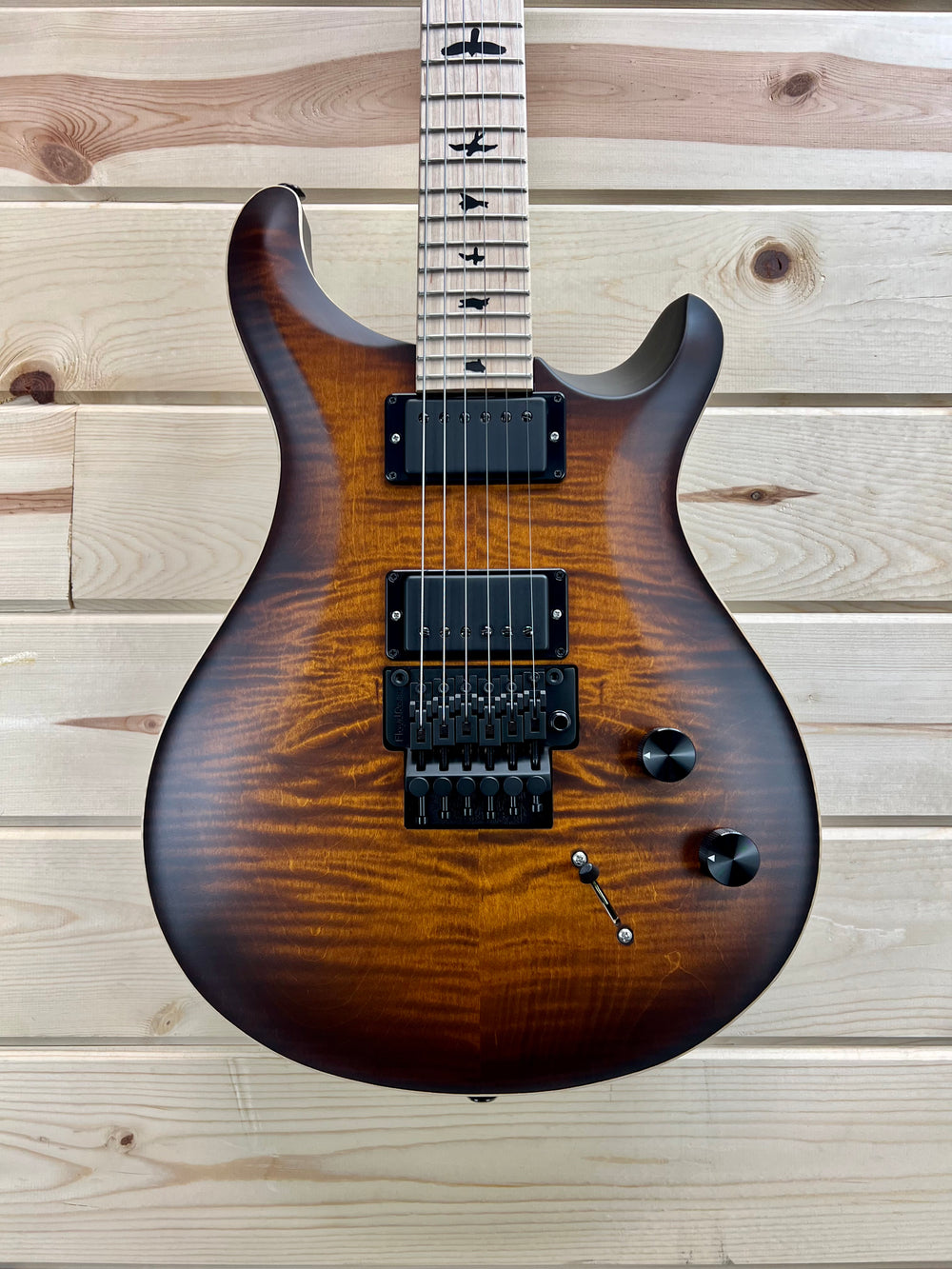 PRS Paul Reed Smith Dustie Waring Signature CE 24 Floyd Rose Burnt Amber  Smokeburst NEW #5584
